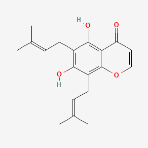 Chemical structure of Lupichromone