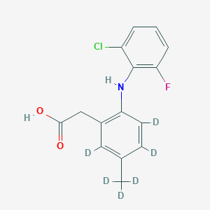 Chemical structure of Lumiracoxib-d6