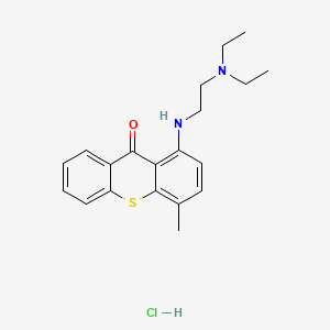 Chemical structure of Lucanthone-d4 hydrochloride