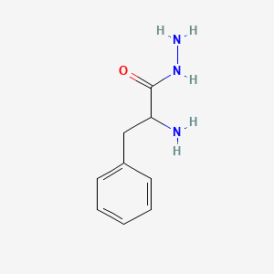 Chemical structure of L-Phenylalanine hydrazide