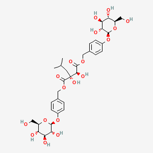 Chemical structure of Loroglossin
