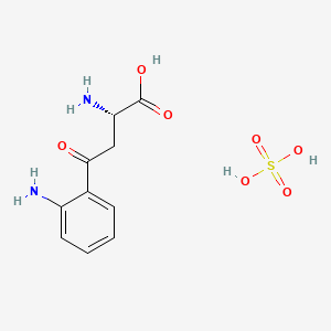 Chemical structure of L-Kynurenine sulfate salt