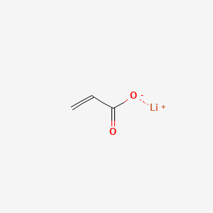 Chemical structure of Lithiumacrylate