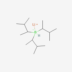 Chemical structure of Lithium trisiamylborohydride