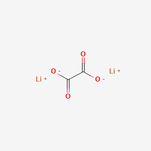 Chemical structure of Lithium Oxalate