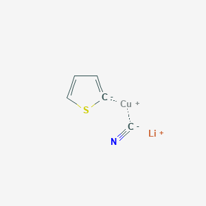 Chemical structure of LITHIUM 2-THIENYLCYANOCUPRATE
