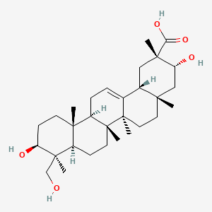 Chemical structure of Liquiridiolic acid