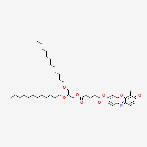 Chemical structure of Lipase substrate