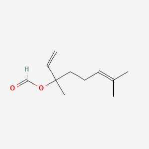 Chemical structure of Linalyl formate