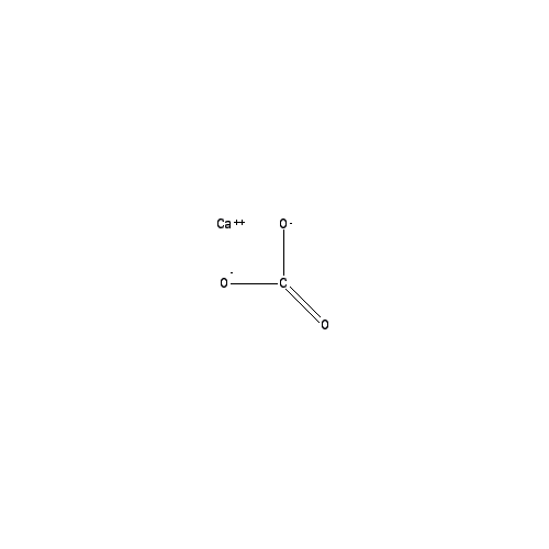 Chemical structure of Limestone