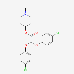 Chemical structure of Lifibrate