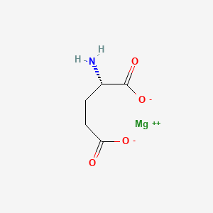 Chemical structure of Magnesium L-glutamate tetrahydrate