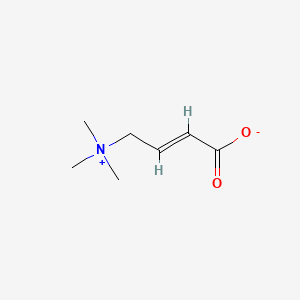 Chemical structure of Levocarnitine impurity A