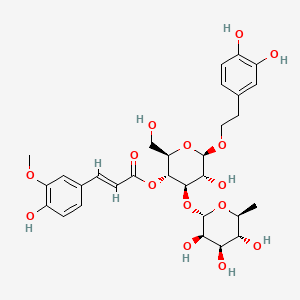 Chemical structure of Leucosceptoside A