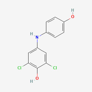 Chemical structure of Leuco-2,6-dichlorophenolindophenol