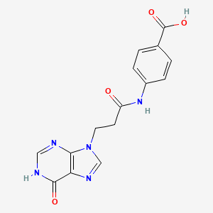 Chemical structure of Leteprinim