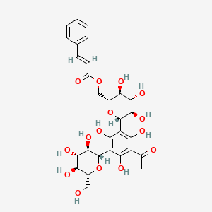 Chemical structure of Leptabiside C