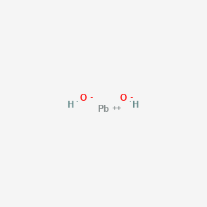 Chemical structure of Lead Hydroxide