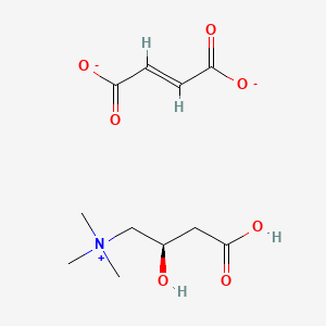 Chemical structure of L-Carnitine fumarate