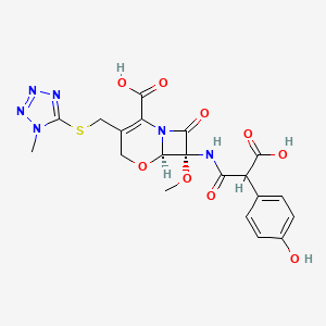 Chemical structure of Latamoxef