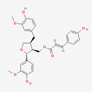 Chemical structure of Lariciresinol p-coumarate