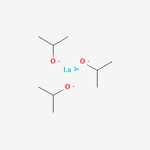 Chemical structure of Lanthanum isopropoxide