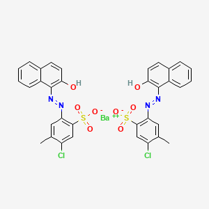 Chemical structure of Lake Red CBA