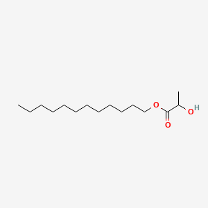 Chemical structure of Lactic Acid Dodecyl Ester