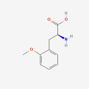 Chemical structure of L-2-Methoxyphenylalanine