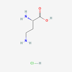 Chemical structure of L-2,4-Diaminobutyric acid hydrochloride