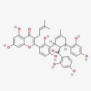 Chemical structure of Kuwanon K