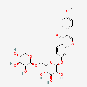 Chemical structure of KushenolO
