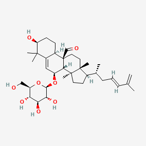 Chemical structure of Kuguaglycoside C