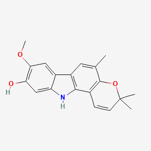 Chemical structure of Koenigine
