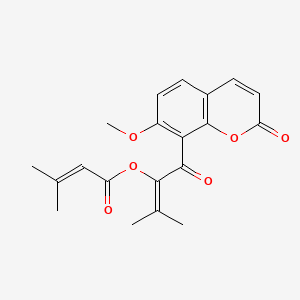 Chemical structure of Kimcuongin