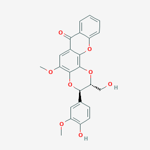 Chemical structure of Kielcorin