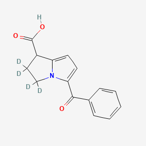 Chemical structure of Ketorolac D4