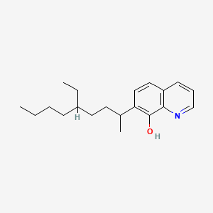 Chemical structure of Kelex-100