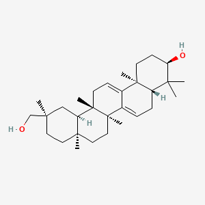 Chemical structure of Karounidiol