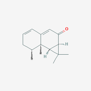 Chemical structure of Kanshone H