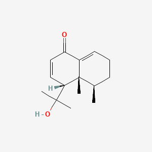 Chemical structure of Kanshone A