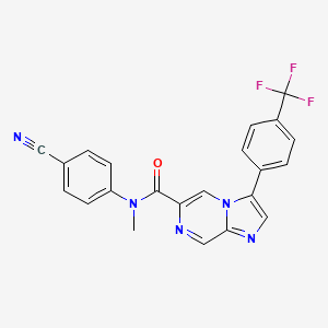 Chemical structure of KAI407