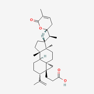 Chemical structure of Kadsulactone acid