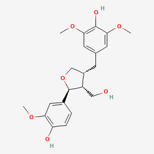 Chemical structure of Justiciresinol