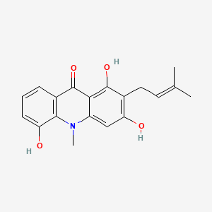 Chemical structure of Junosine