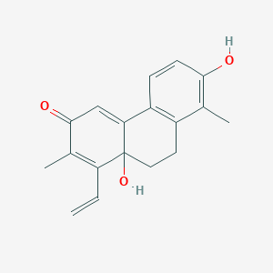Chemical structure of Juncuenin D
