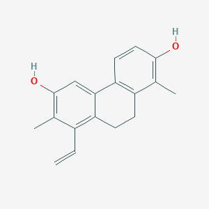 Chemical structure of Juncuenin B