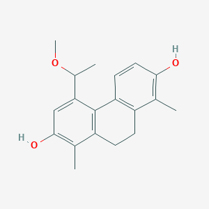 Chemical structure of Jinflexin A