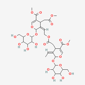 Chemical structure of Jaspolyanthoside