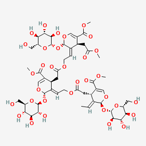 Chemical structure of Jasnervoside G